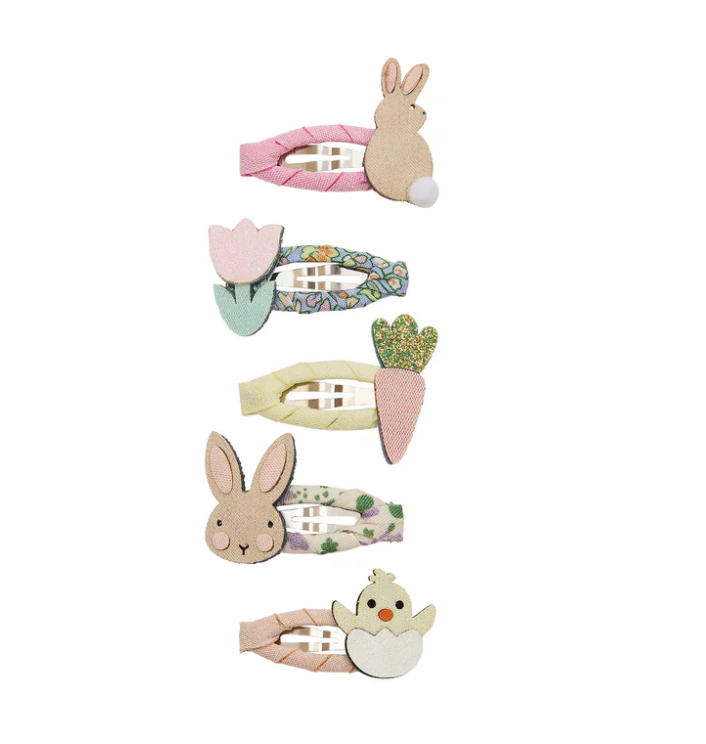 Mimi & Lula Bunny and Chick Mini Clic Clacs