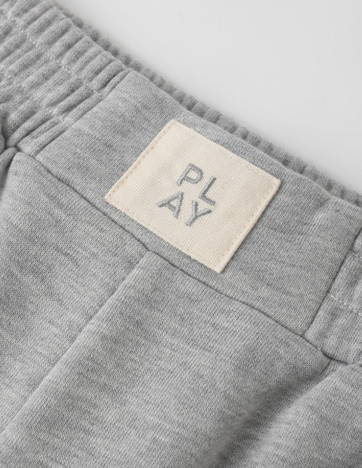 Rylee + Cru Boxing Short - Heathered Grey