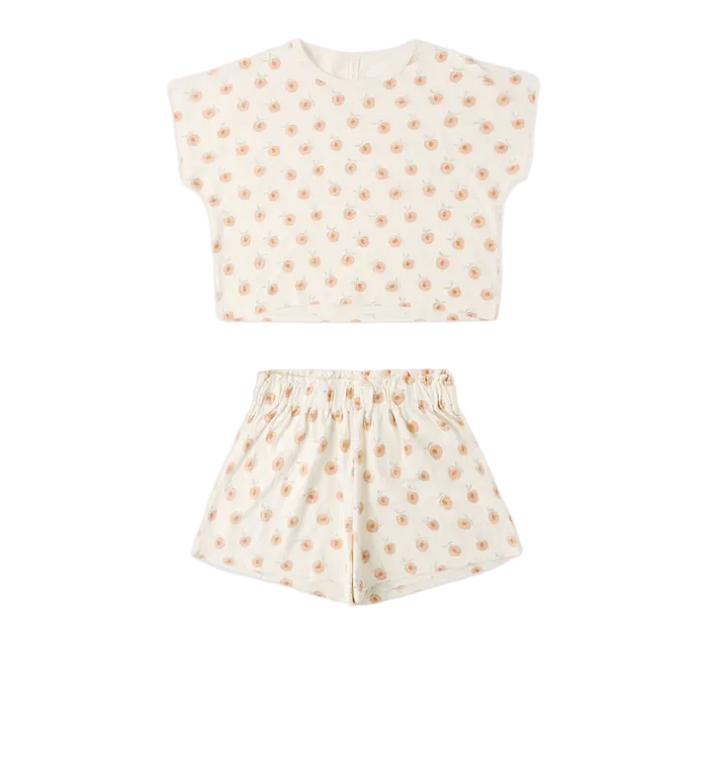 Rylee + Cru  Raegan Set - Peaches