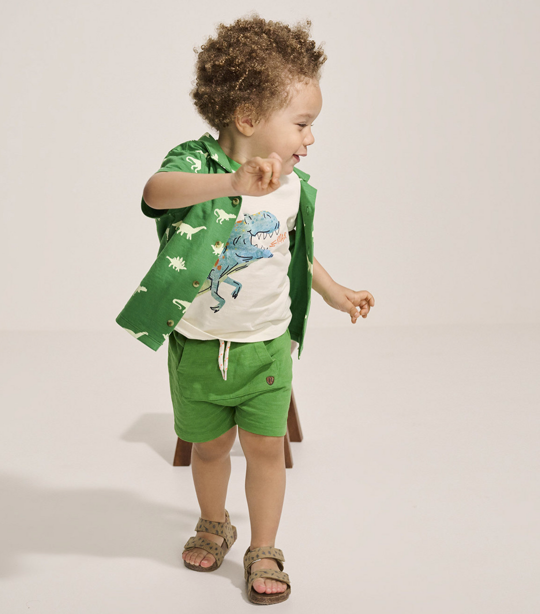 Hatley Camp Green Kanga Shorts