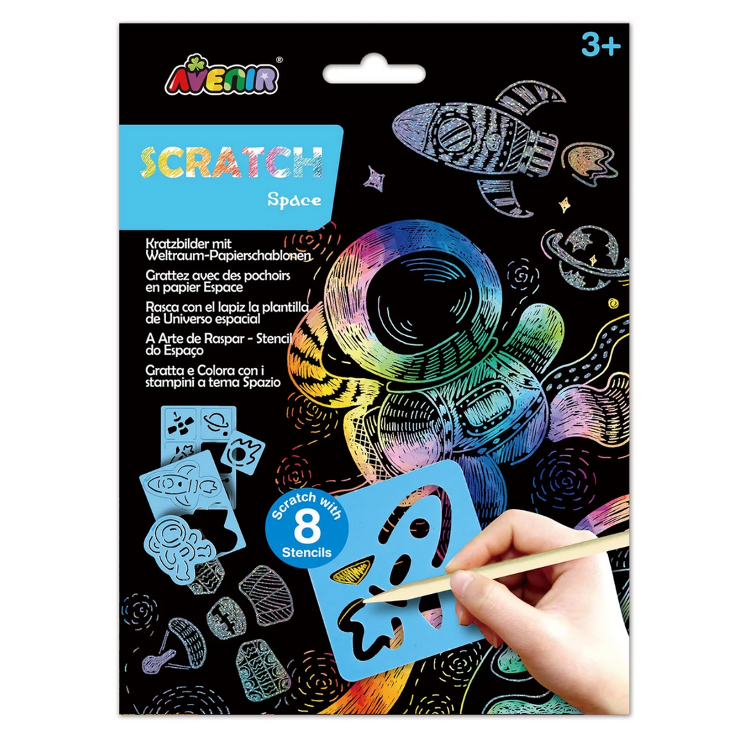 Avenir Scratch & Stencil