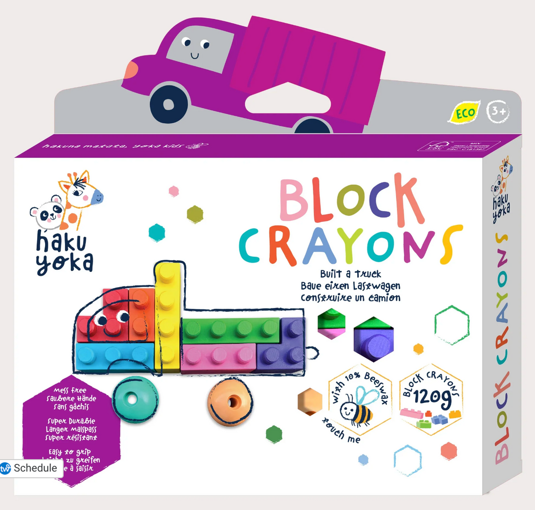 Haku Yoka Block Crayons - Assorted