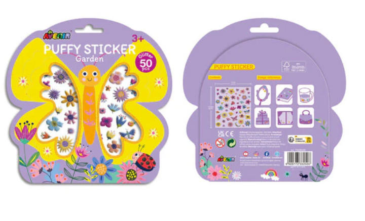 Avenir Puffy Stickers - 50ct