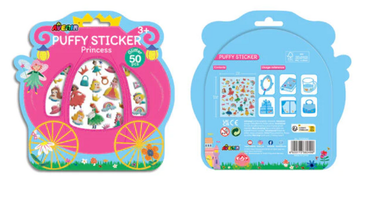 Avenir Puffy Stickers - 50ct