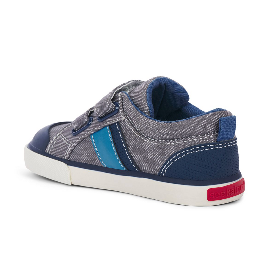 See Kai Run Russell - Gray Denim/Navy