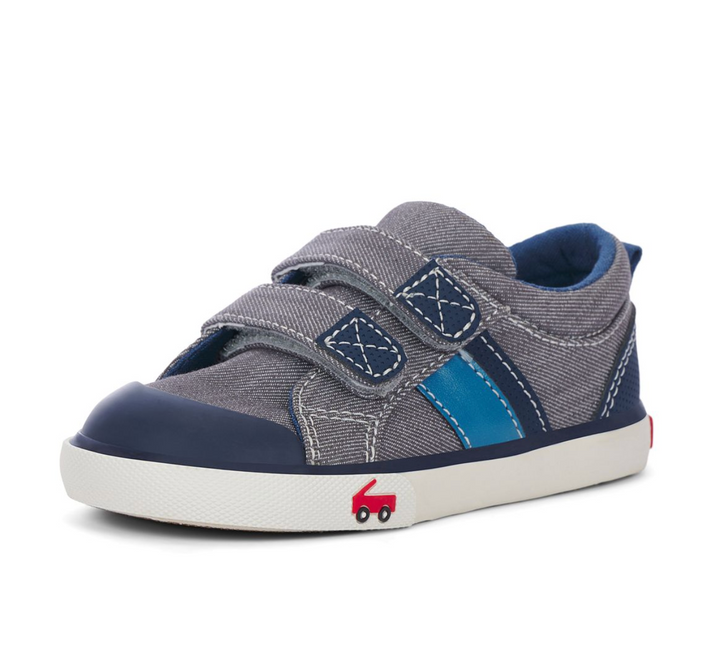 See Kai Run Russell - Gray Denim/Navy