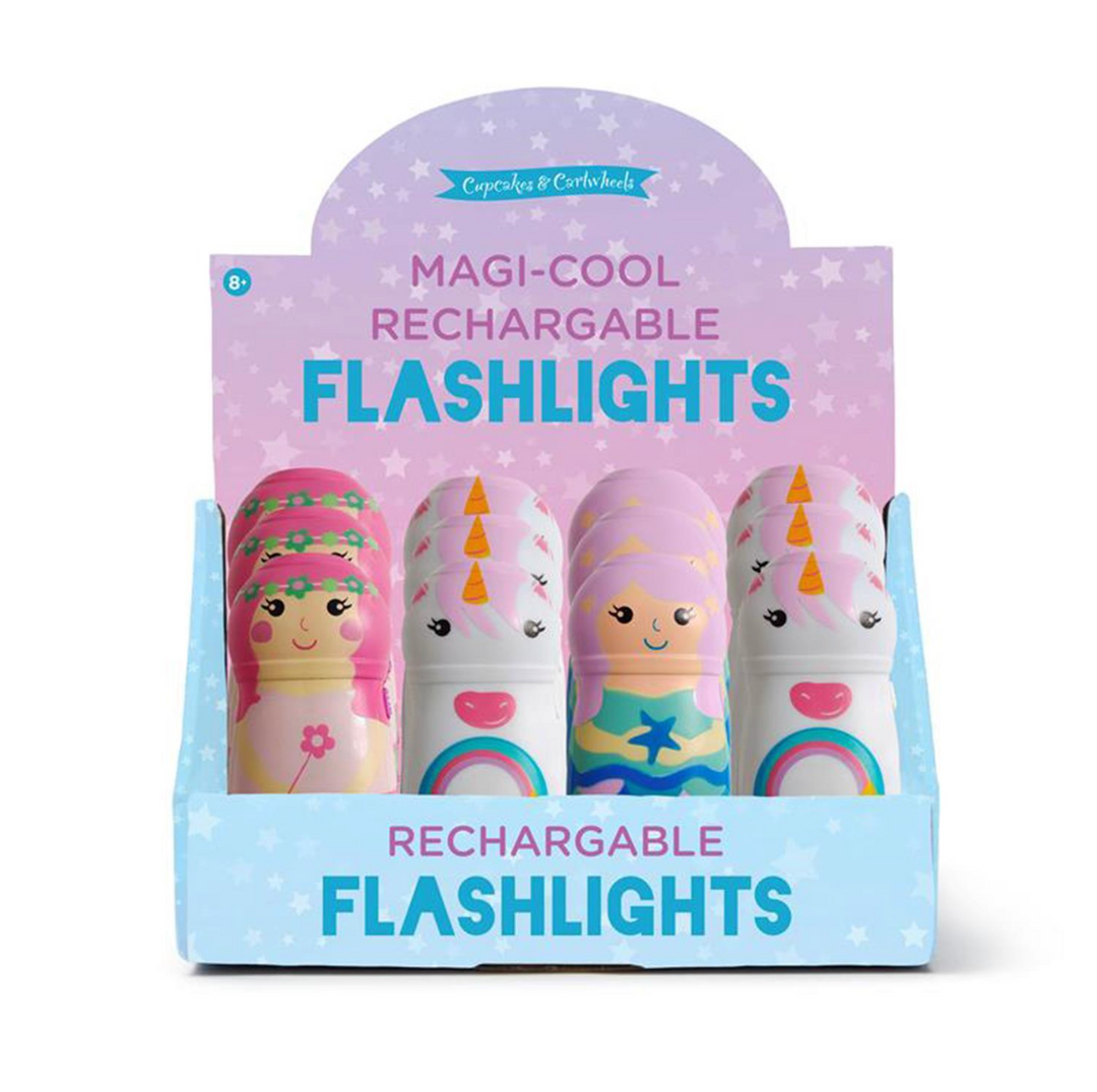 Cupcakes & Cartwheels Magicool Rechargeable Flashlight – Hopscotch Kids