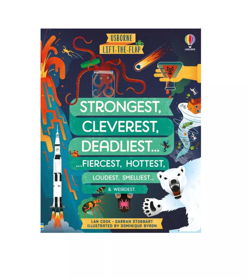 Usborne Strongest, Cleaverest, Deadliest...Fiercest, Hottest, Loudest, Smelliest...& Weirdest