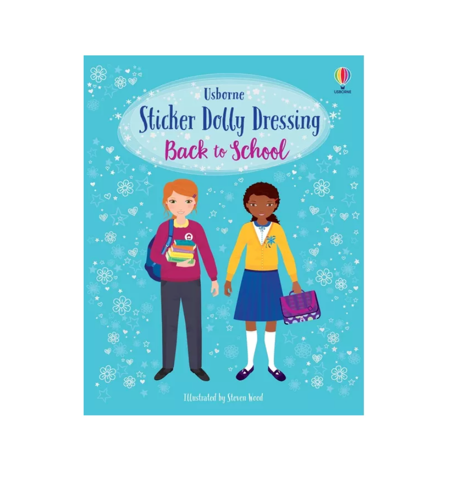 Usborne Sticker Dolly Dressing Back To School