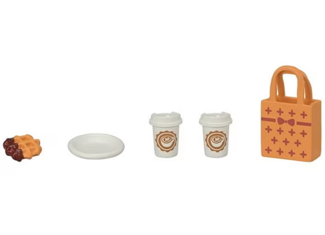 Calico Critters Latte Cat Family