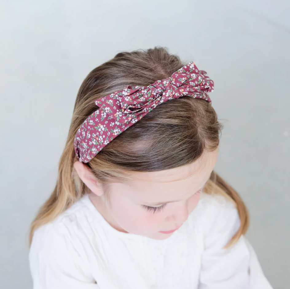 Mimi & Lula Floral Edie Bow Alice Headband