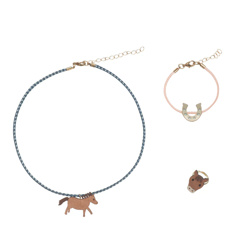 Mimi & Lula Horse Jewelry Set