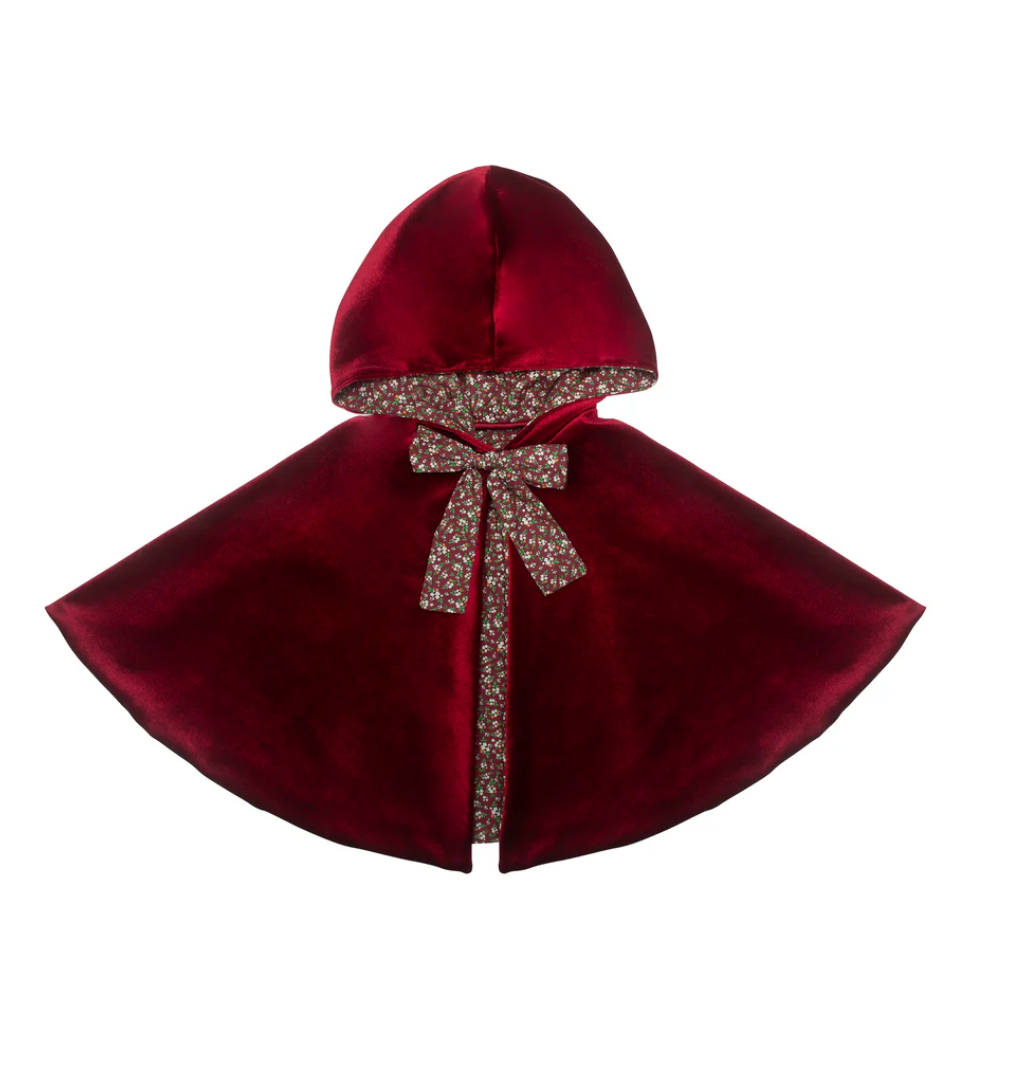 Mimi & Lula Red Riding Hood Cape – Hopscotch Kids Mimi & Lula Red Riding Hood Cape – Hopscotch Kids
