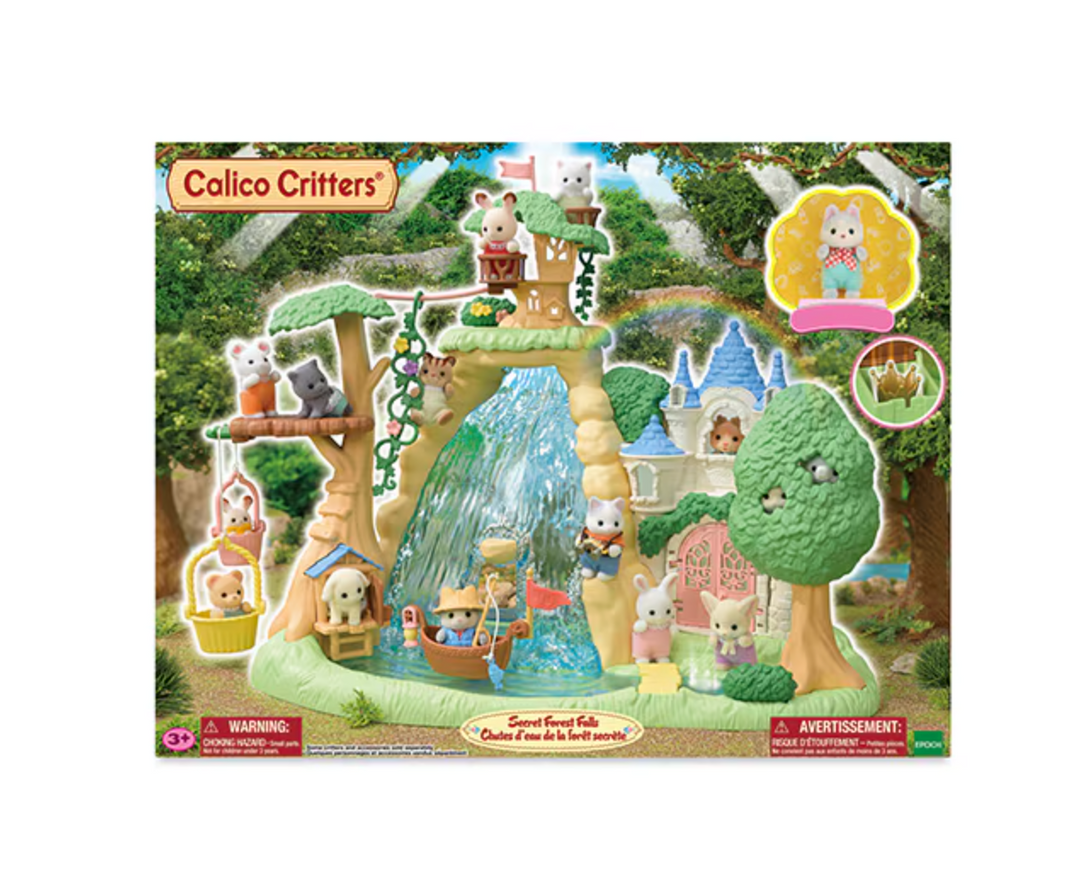 Calico Critters Secret Forest Falls