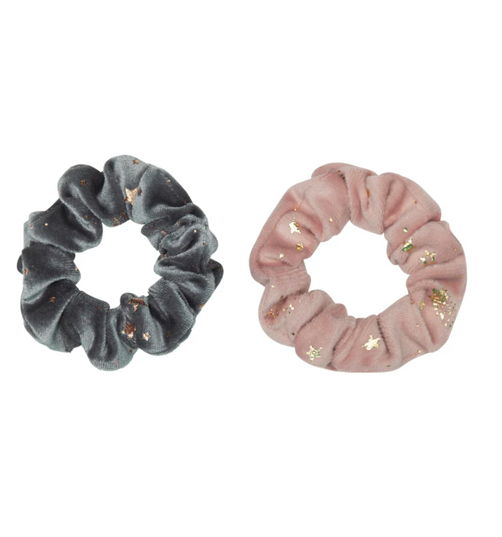 Mimi & Lula Velvet Starry Scrunchies