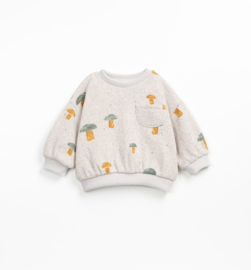 Play Up Mushroom Jersey Sweater