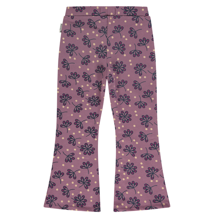 Babyface Mod Floral Flair Sweatpants - Dusty Purple