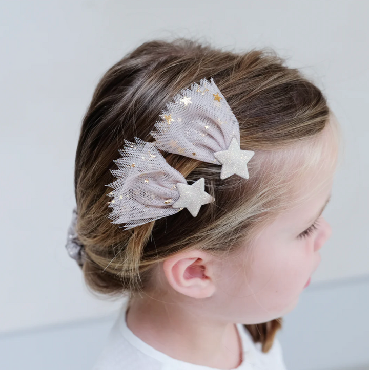 Mimi & Lula Tulle Shooting Star Hair Clips