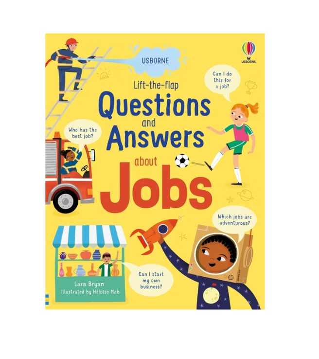 Usborne Lift-The-Flap Questions And Answers About Jobs