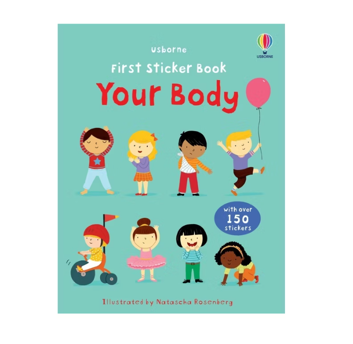 Usborne First Sticker Book Your Body