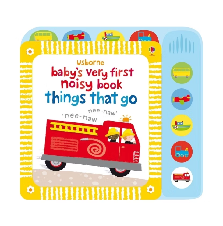 Usborne Baby's Very First Noisy Book Things That Go