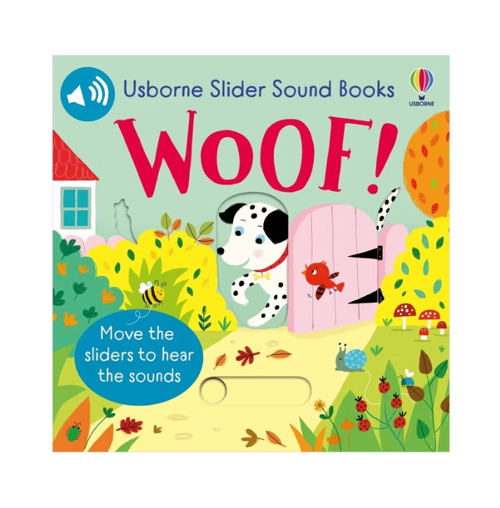 Usborne Slider Sound Books Woof!