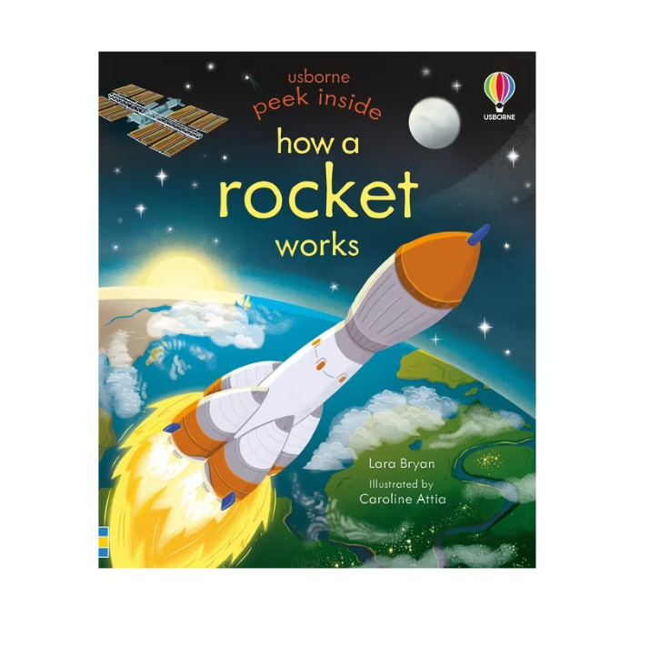 Usborne Peek Inside How A Rocket Works