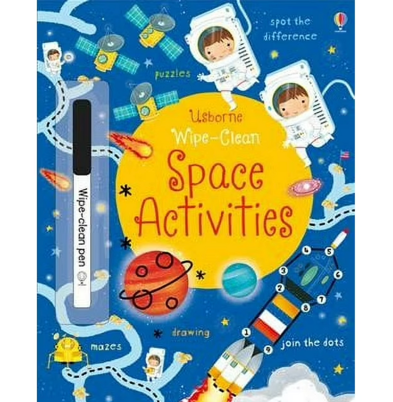 Usborne Wipe-Clean Space Activities