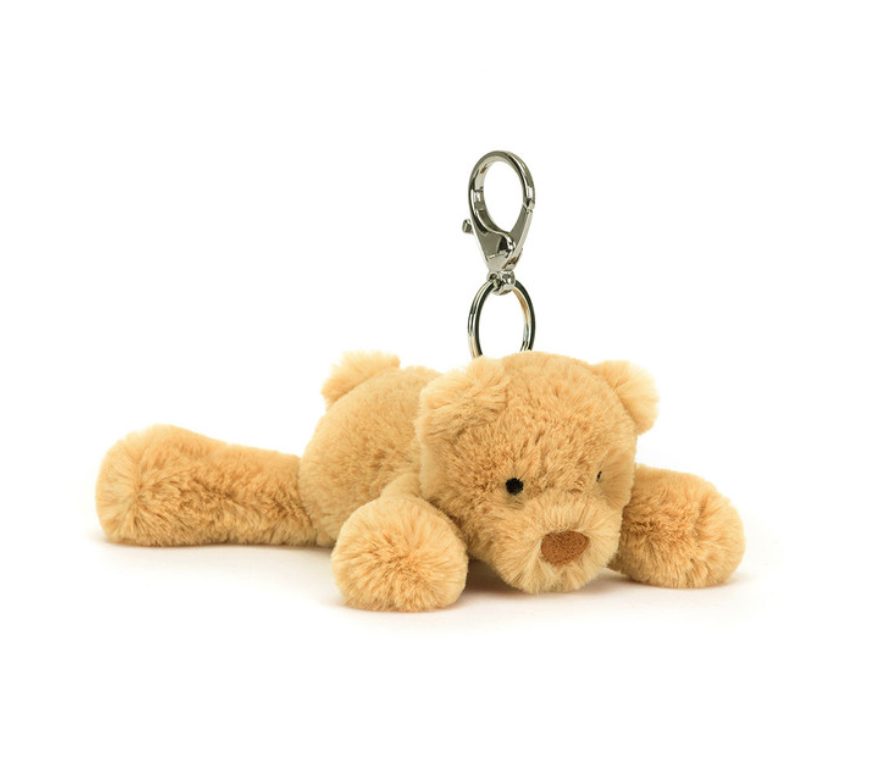 Jellycat Smudge Bear Bag Charm