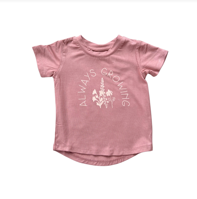 Babysprouts Short Sleeve Tee - Always Growing