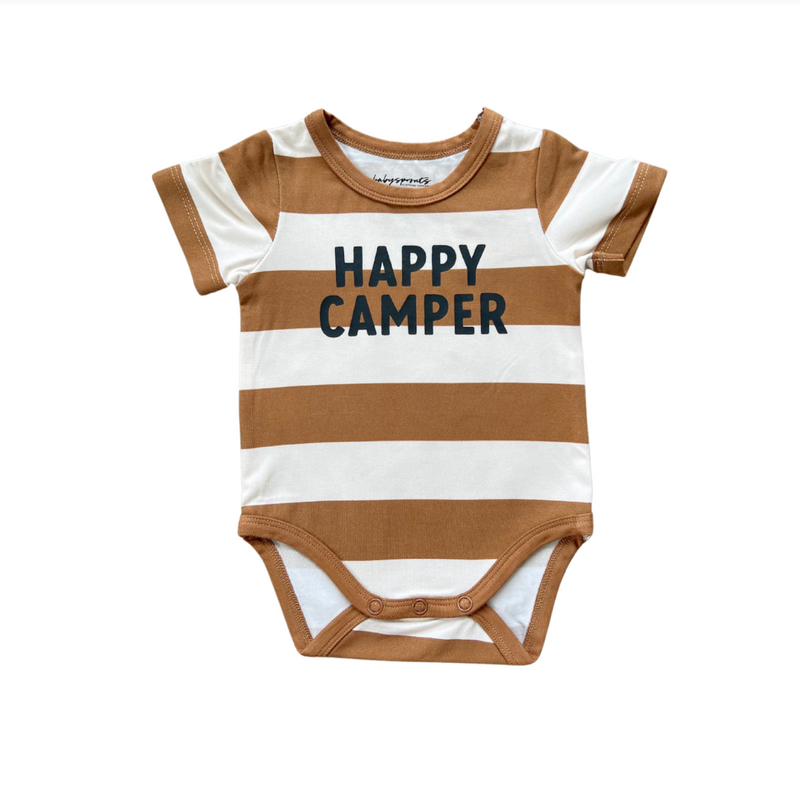 Babysprouts Short Sleeve Bodysuit - Happy Camper