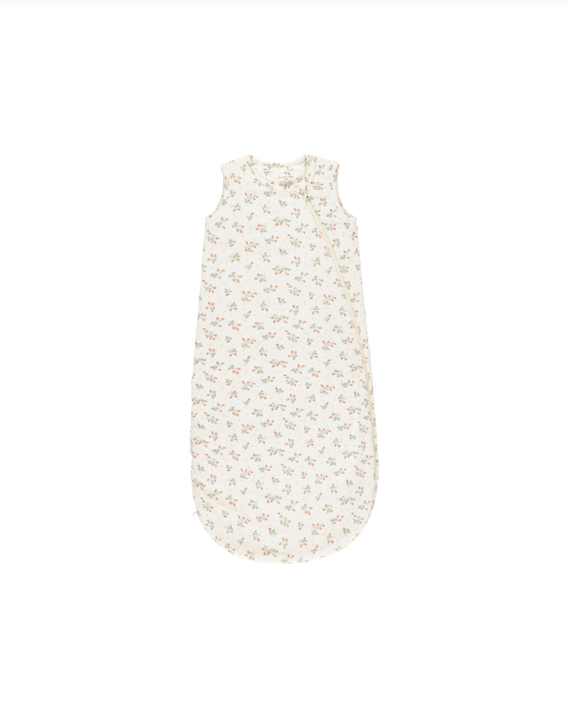 Quincy Mae Bamboo Sleep Bag - Strawberries