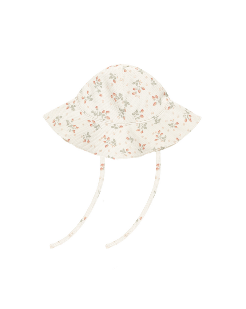 Quincy Mae Sun Hat - Strawberries