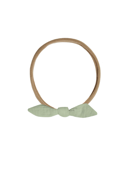Quincy Mae Little Knot Headband - Sage
