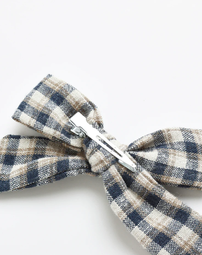 Rylee + Cru Bows - Navy Check