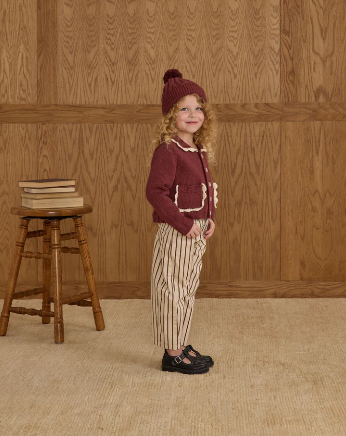 Rylee + Cru Beanie - Burgundy