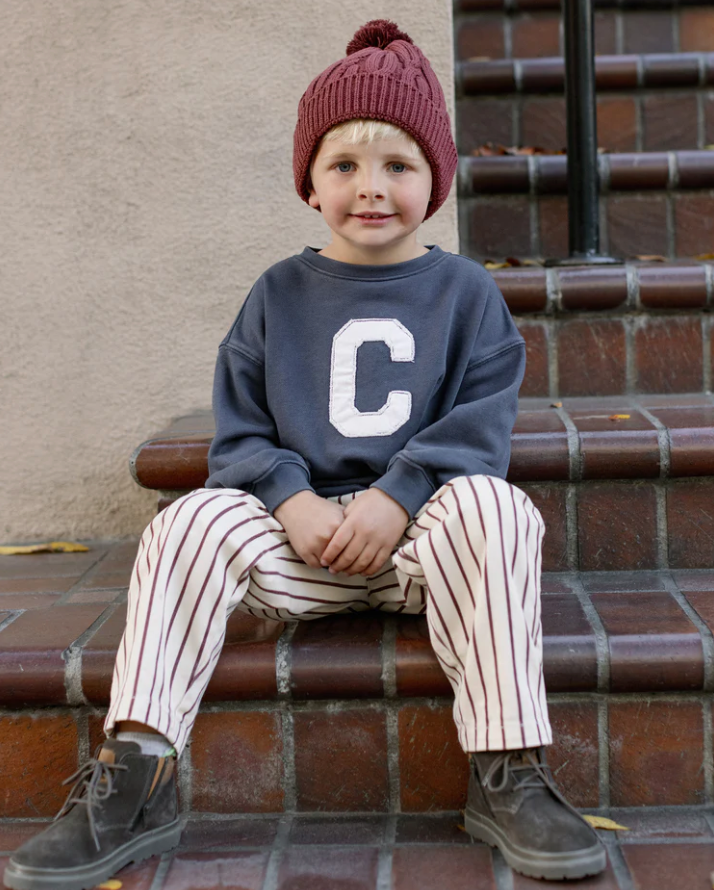 Rylee + Cru Beanie - Burgundy