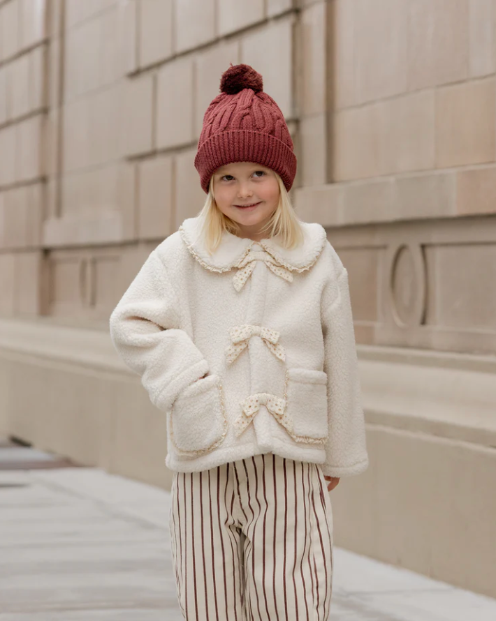 Rylee + Cru Beanie - Burgundy