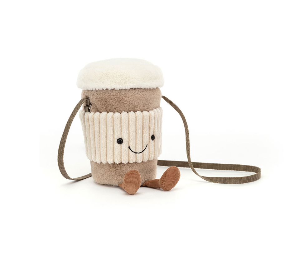 Jellycat Amuseables Coffee-To-Go Bag