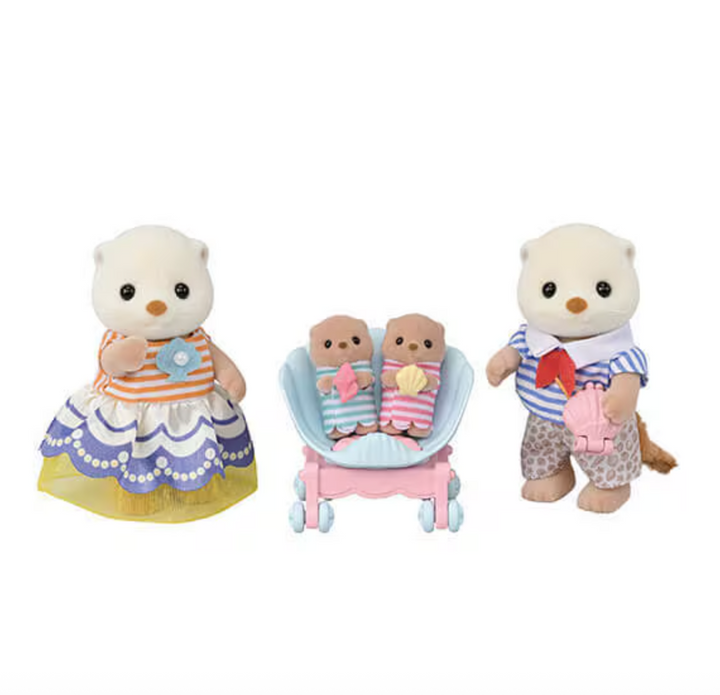 Calico Critters Sea Otter Family