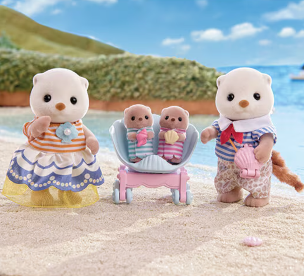 Calico Critters Sea Otter Family