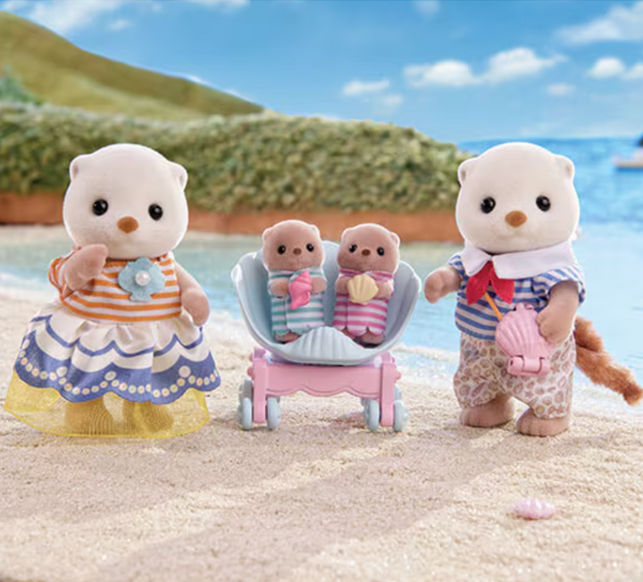 Calico Critters Sea Otter Family