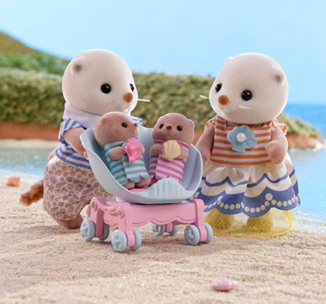 Calico Critters Sea Otter Family