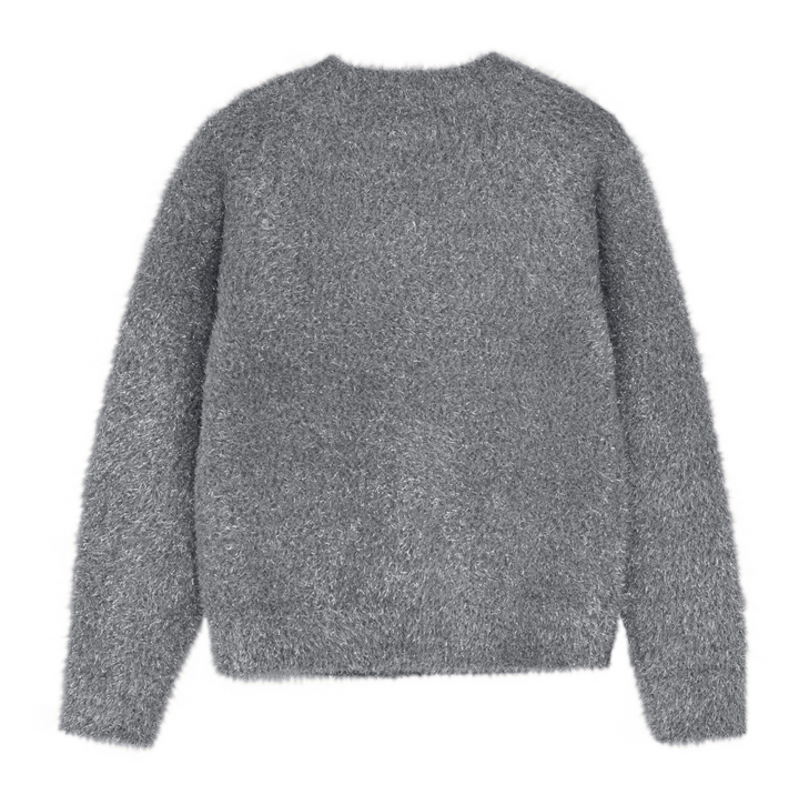 Creamie Knit Pullover Sweater - Iron Gate