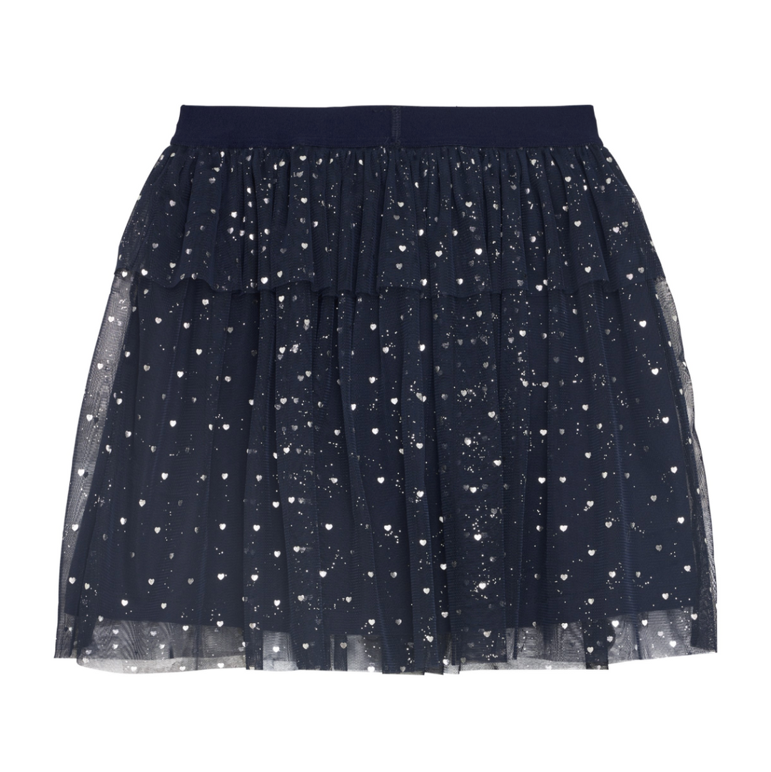 Creamie Iris Mesh Skirt