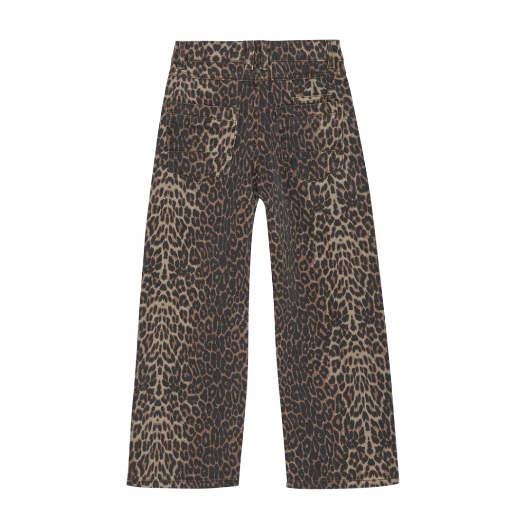 Creamie Wide Leg Leo Jeans