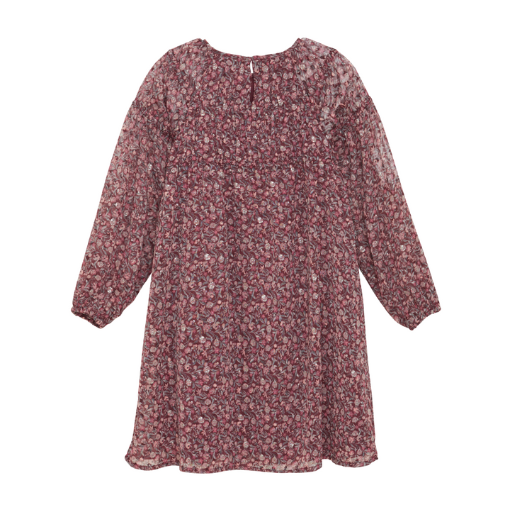 Creamie Dress Dobby - Vineyard Wine