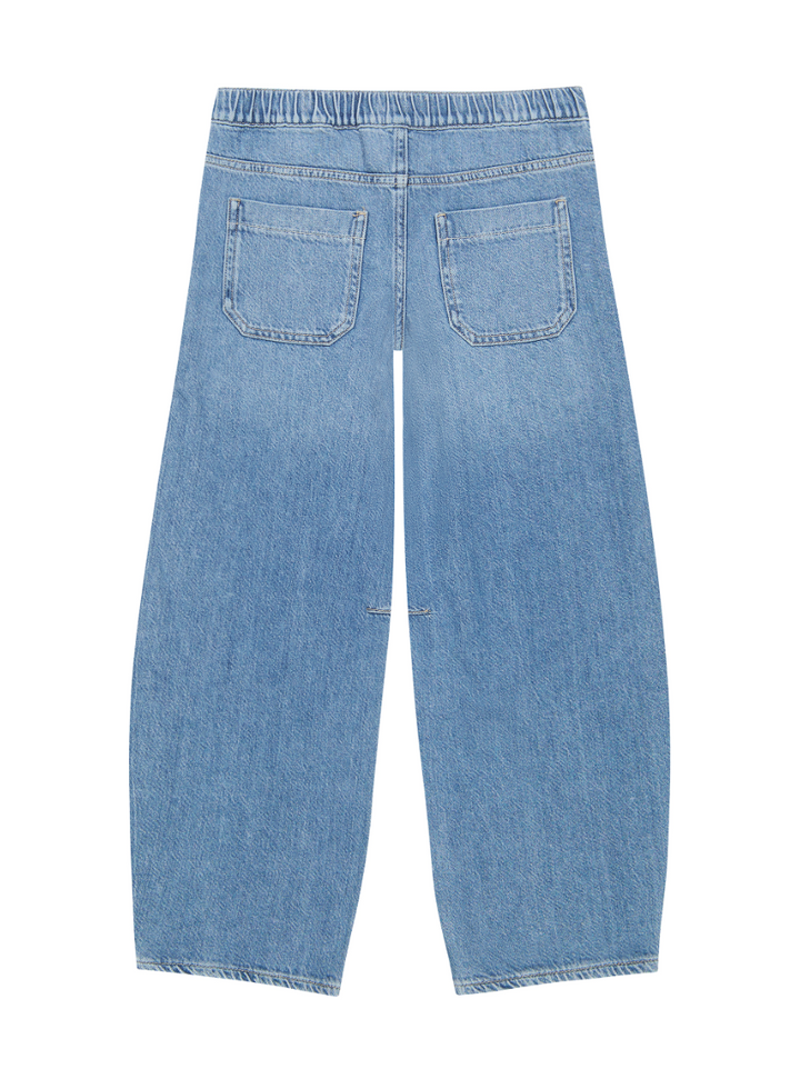 DL1961 Lilia Pull On Barrel Jeans - Meadow Lake