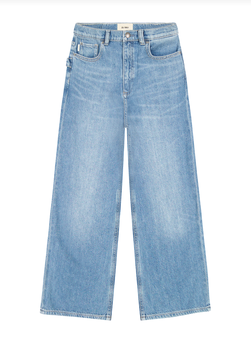 DL1961 Zeke Wide Leg Jeans - Great Falls