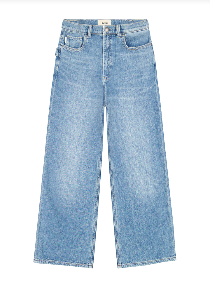 DL1961 Zeke Wide Leg Jeans - Great Falls